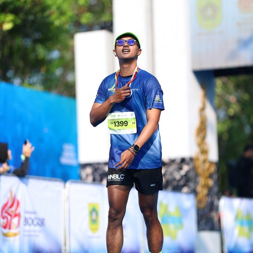 Race photo from BOGORUN 2026