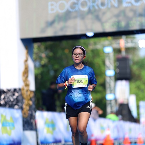 Race photo from BOGORUN 2026