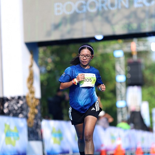 Race photo from BOGORUN 2026