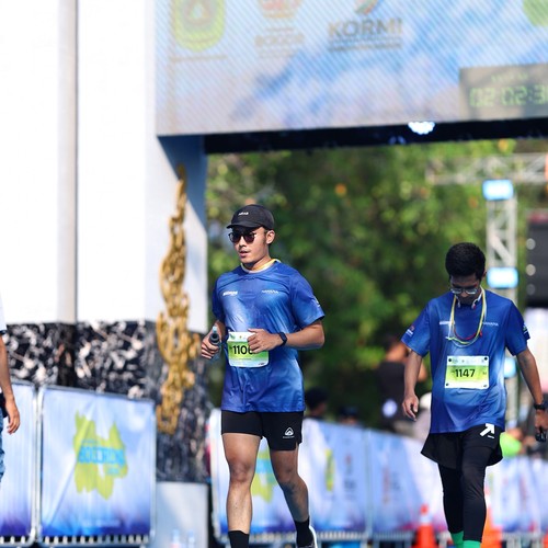 Race photo from BOGORUN 2026