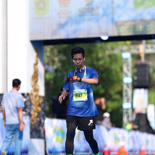 Race photo from BOGORUN 2026