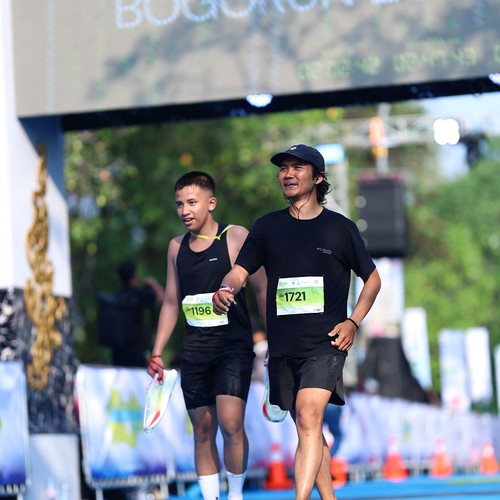 Race photo from BOGORUN 2026