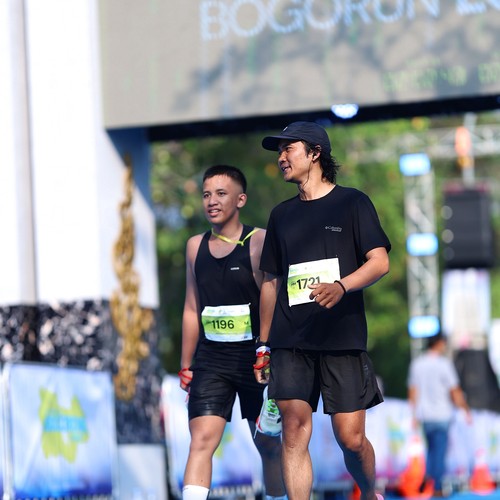 Race photo from BOGORUN 2026