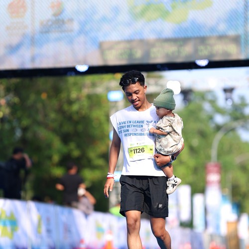 Race photo from BOGORUN 2026