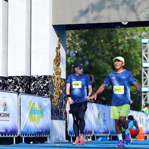 Race photo from BOGORUN 2026