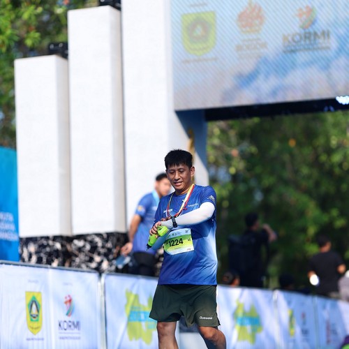 Race photo from BOGORUN 2026