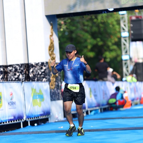 Race photo from BOGORUN 2026