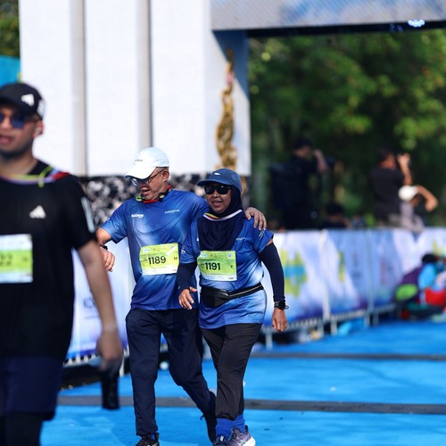Race photo from BOGORUN 2026
