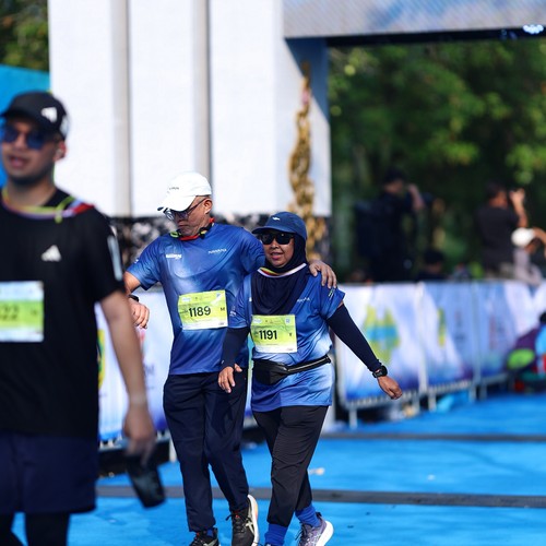 Race photo from BOGORUN 2026
