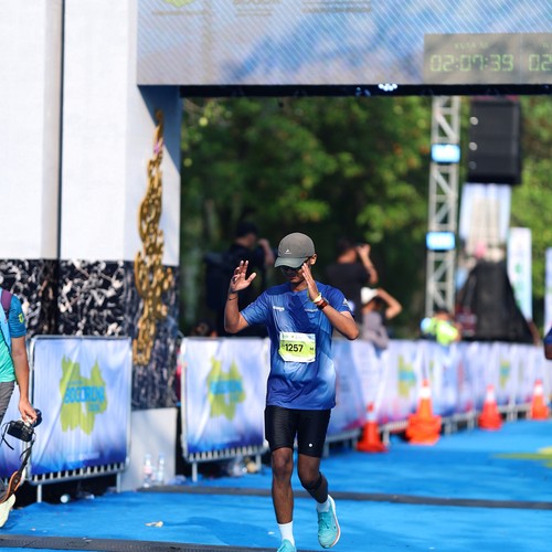 Race photo from BOGORUN 2026