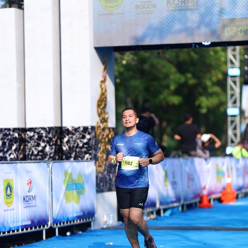 Race photo from BOGORUN 2026