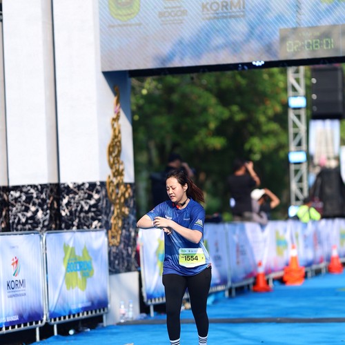 Race photo from BOGORUN 2026