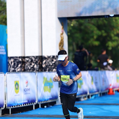 Race photo from BOGORUN 2026