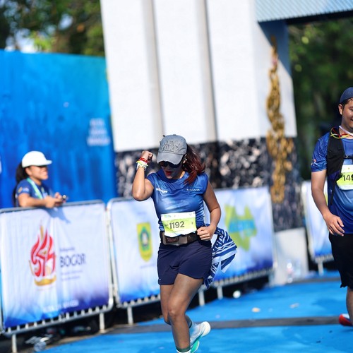 Race photo from BOGORUN 2026