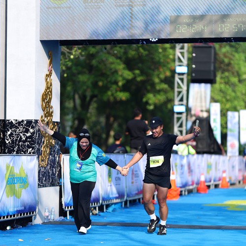 Race photo from BOGORUN 2026