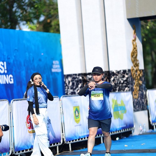 Race photo from BOGORUN 2026