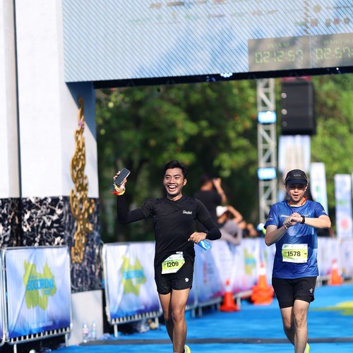 Race photo from BOGORUN 2026