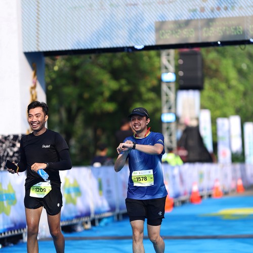 Race photo from BOGORUN 2026
