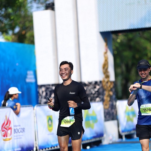 Race photo from BOGORUN 2026