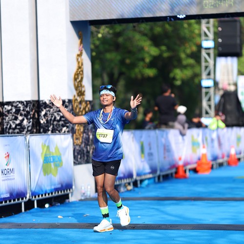 Race photo from BOGORUN 2026