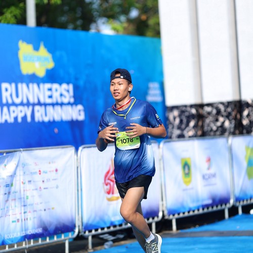 Race photo from BOGORUN 2026