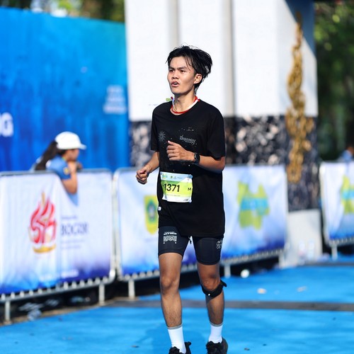 Race photo from BOGORUN 2026