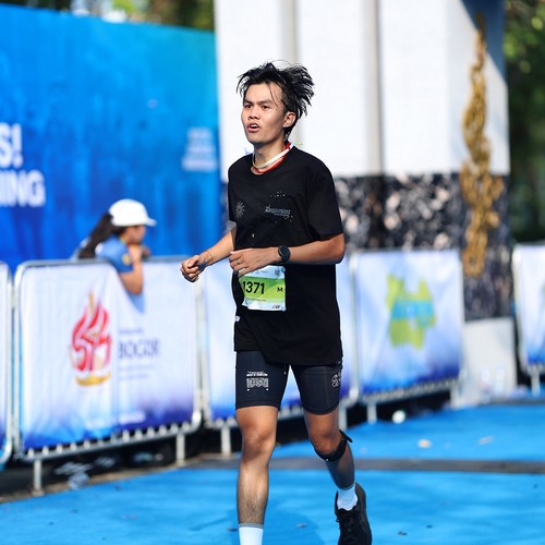 Race photo from BOGORUN 2026