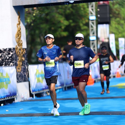 Race photo from BOGORUN 2026