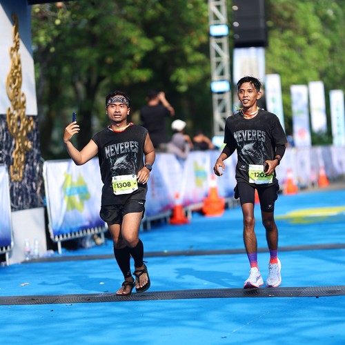 Race photo from BOGORUN 2026