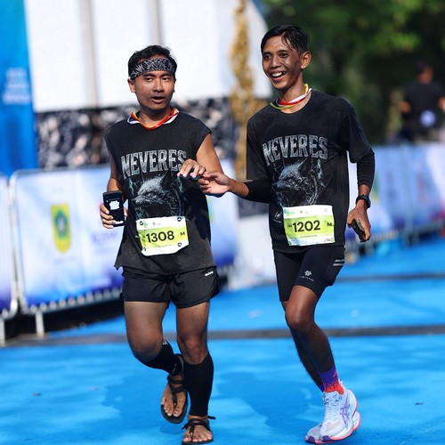 Race photo from BOGORUN 2026
