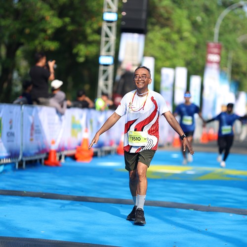 Race photo from BOGORUN 2026