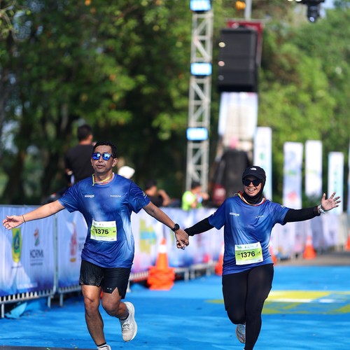 Race photo from BOGORUN 2026