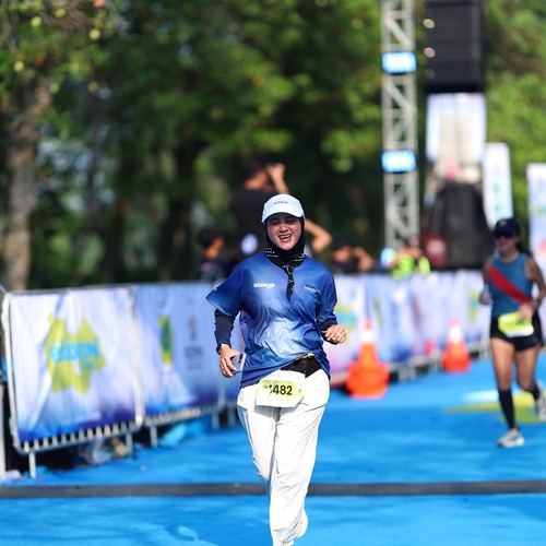 Race photo from BOGORUN 2026