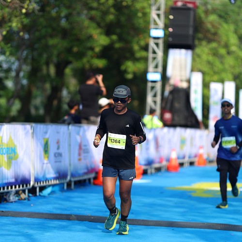 Race photo from BOGORUN 2026