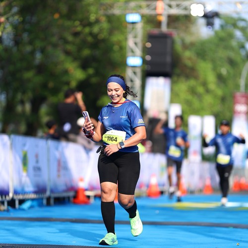 Race photo from BOGORUN 2026