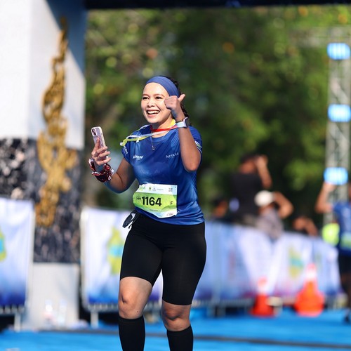 Race photo from BOGORUN 2026