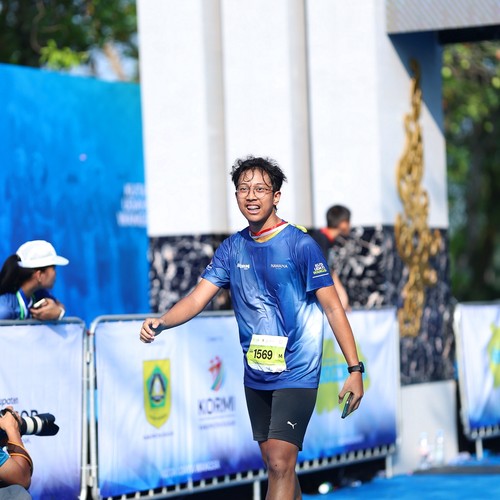 Race photo from BOGORUN 2026