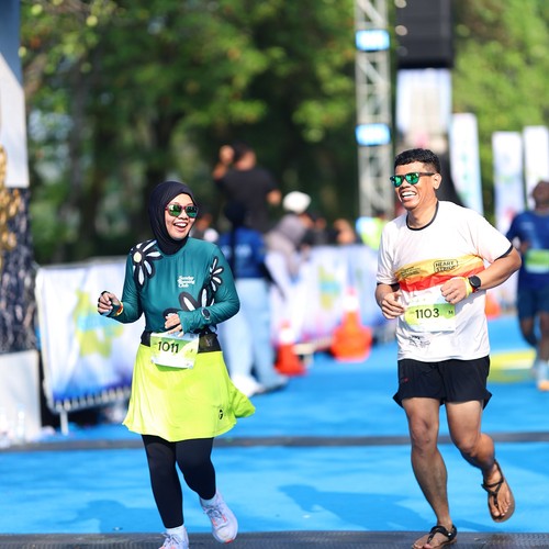 Race photo from BOGORUN 2026