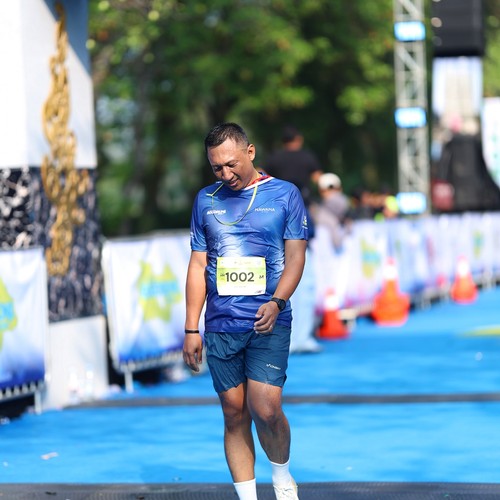 Race photo from BOGORUN 2026