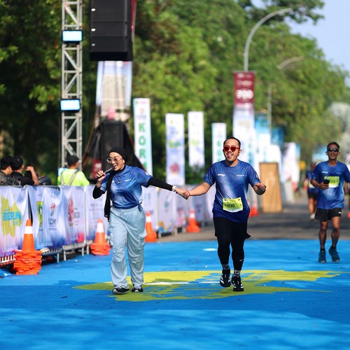 Race photo from BOGORUN 2026