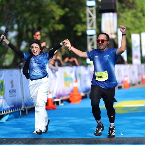 Race photo from BOGORUN 2026