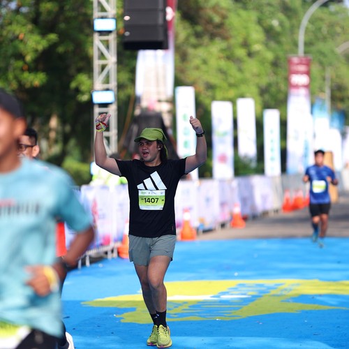 Race photo from BOGORUN 2026