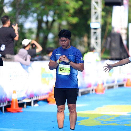 Race photo from BOGORUN 2026