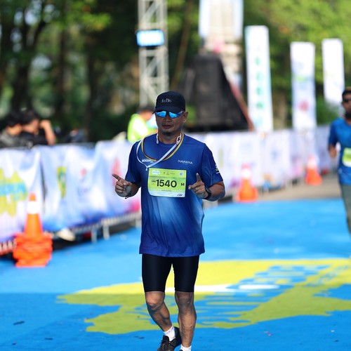 Race photo from BOGORUN 2026