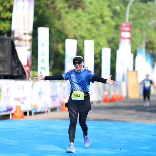 Race photo from BOGORUN 2026