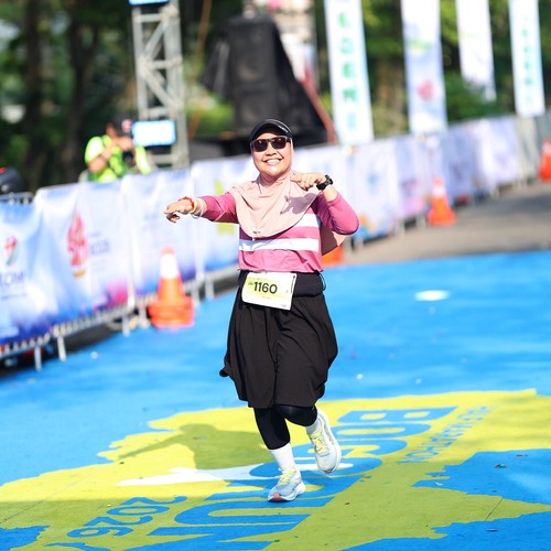 Race photo from BOGORUN 2026