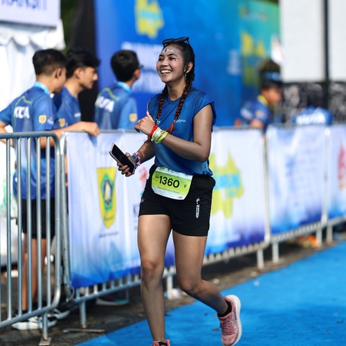 Race photo from BOGORUN 2026