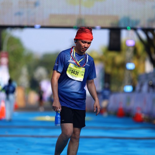 Race photo from BOGORUN 2026
