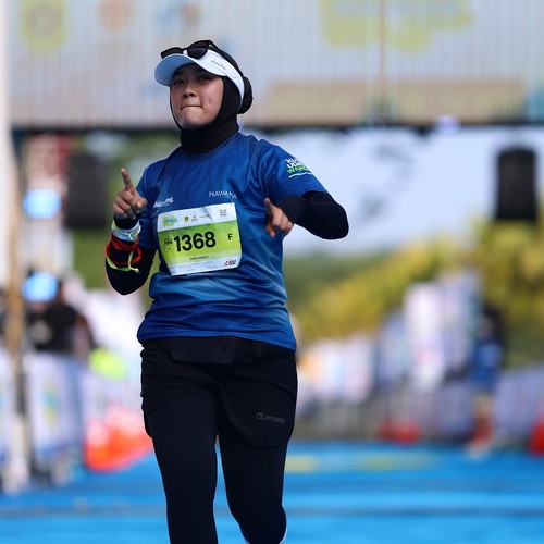 Race photo from BOGORUN 2026