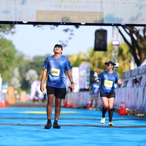 Race photo from BOGORUN 2026